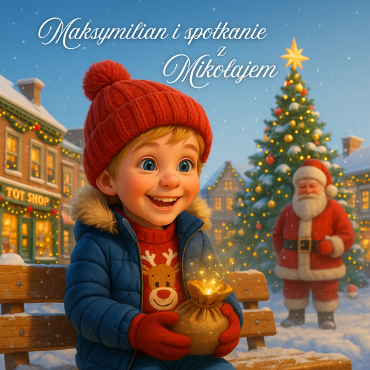 książeczki dla dzieci "Spotkanie z Mikołajem" książeczka personalizowana