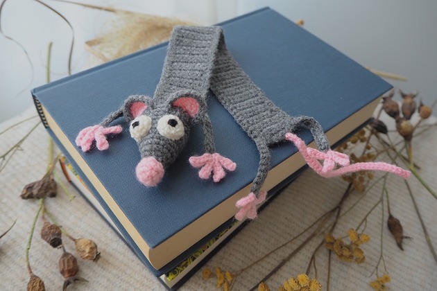 zakładki do książek Zakładka do książki SZCZUREK dla dziecka