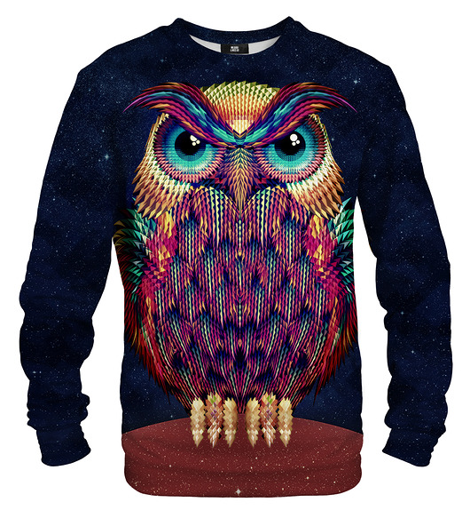 Bluza bawełniana Space Owl Mr Gugu Miss Go