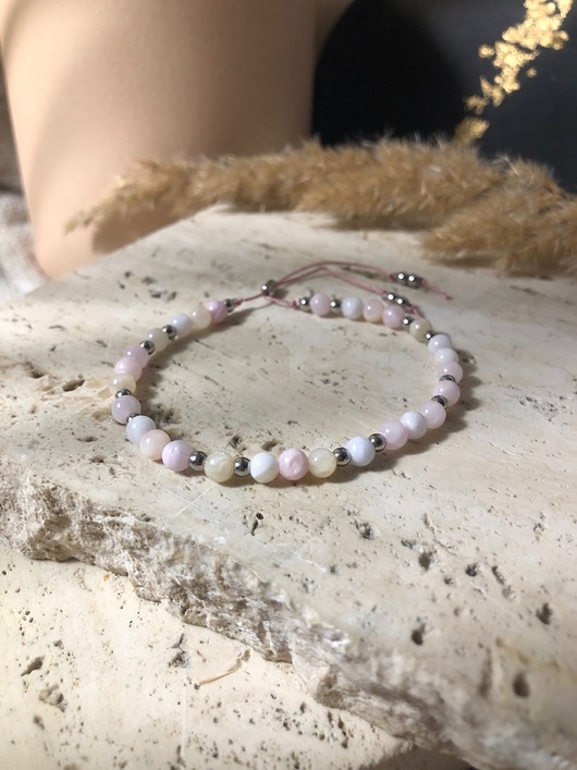 bransoletki z kamieni naturalnych Bransoletka jadeit candy