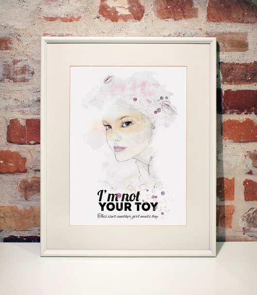 grafiki i ilustracje I 'm not your toy