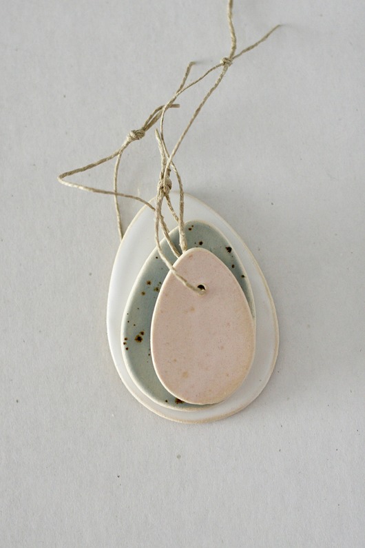 ceramiczne jajka zawieszki studio m.