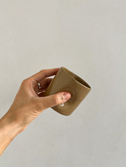 kubki PINCH Mug No. 1 Kubek kamionkowy 180 ml Toffee