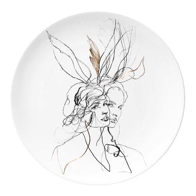 patery i talerze Talerz 32cm  wzór 02  LIMITOWANA EDYCJA