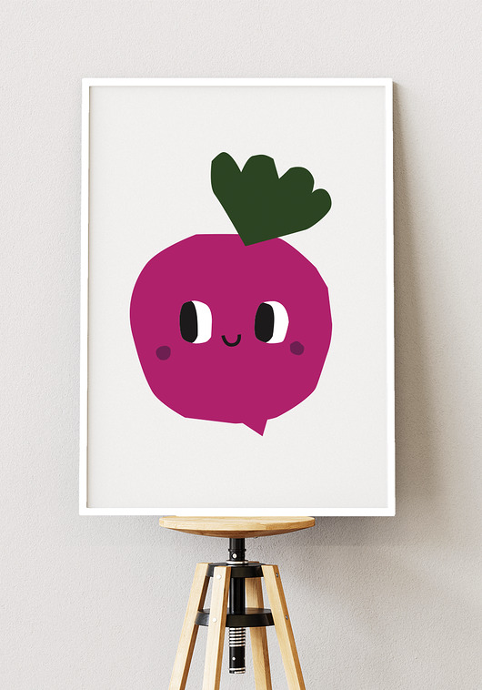plakaty Miss Radish plakat