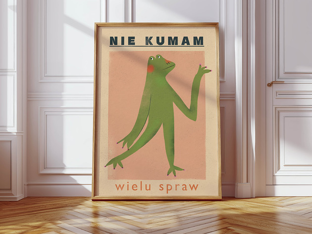 plakaty Plakat Nie kumam wielu spraw