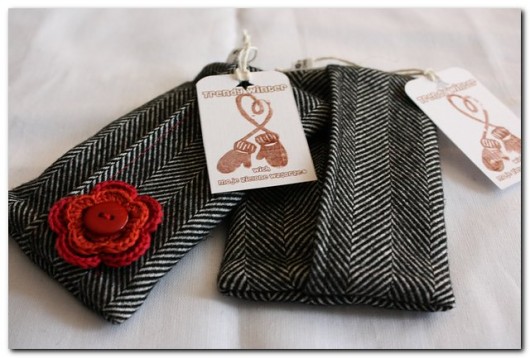 Zamówienie specjalne! Etui Tweed - 2 sztuki Moje Zielone Wzgórze