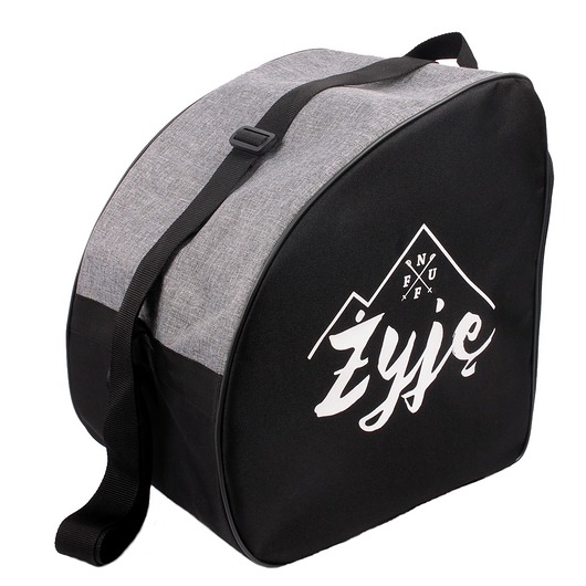 Pokrowiec na buty narciarskie Żyję | Nuff Gray Nuff