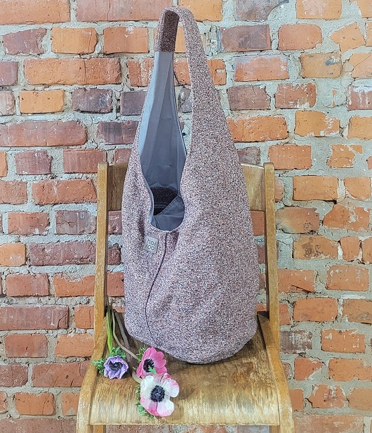 torby XXL Boogi Bag różowa torba hobo w stylu boho