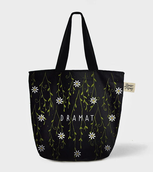 torby na ramię DRAMAT - EKO Torba XL od JapierPapier