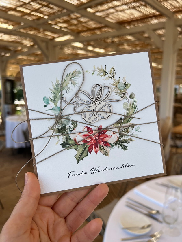 kartki świąteczne Wyjątkowa ręcznie robiona kartka świąteczna na Boże Narodzeni