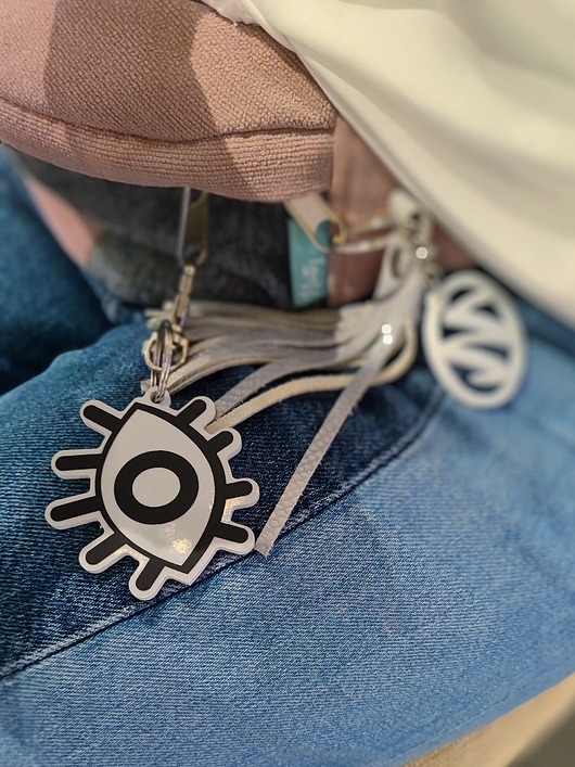 breloki Brelok odblaskowy Oko