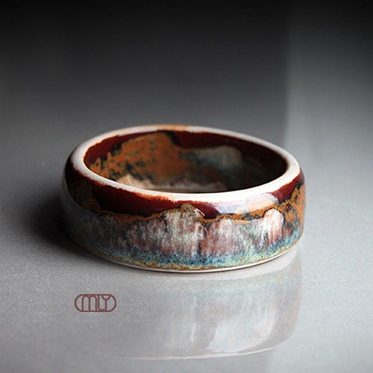 bransoletki ceramiczne Jesienna/porcelanowa bransoleta