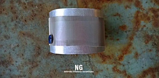 Nowoczesna bransoleta. NG Autorska bizuteria ceramiczna
