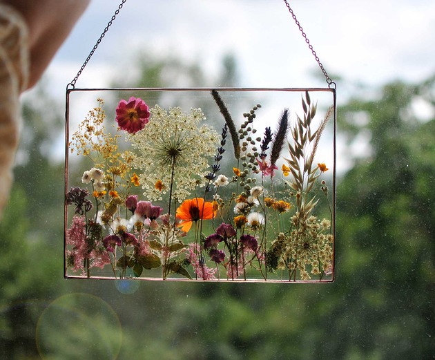 Ozdoby na ścianę Kwietna Łąka, podziękowanie