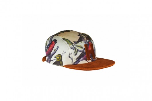 Czapka - 5 Panel - Birds Paris Hendzel Handcrafted Goods