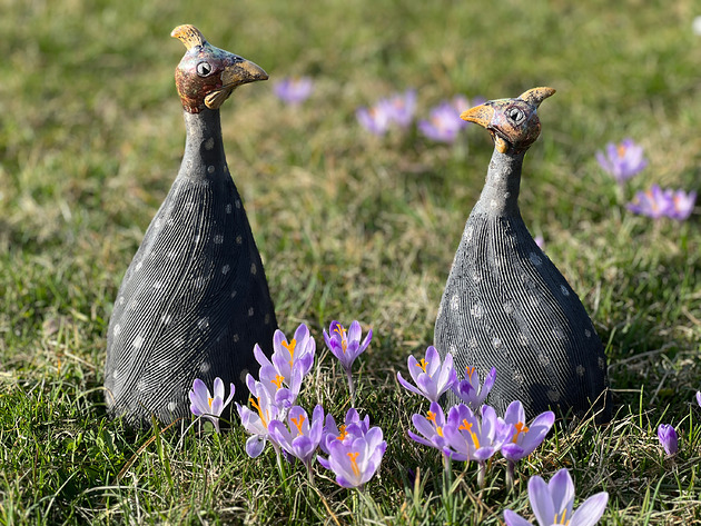 figurki i rzeźby Kurarak ceramiczny