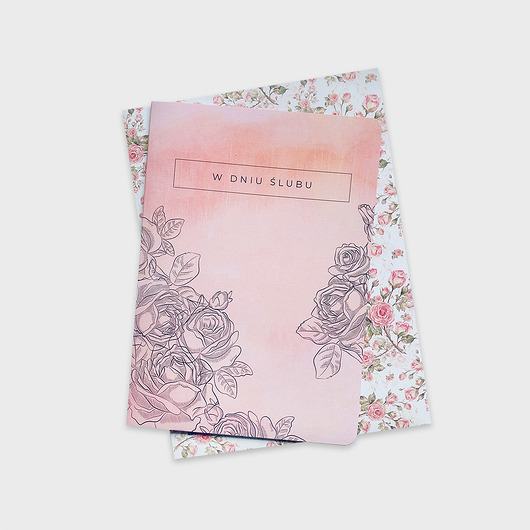 Kartka Ślubna "Rose Time" Joanna Klupś
