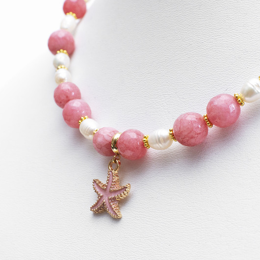 naszyjniki - inne Naszyjnik "Stella Maris" - Gwiazda Elegancji