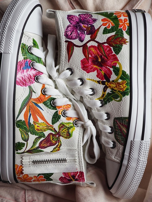 sneakersy damskie Zimowe trampki z ekoskóry ORCHIDEA STORCZYKI