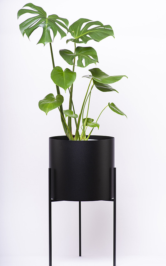 doniczki Donica metalowa KOS maxi 45 cm