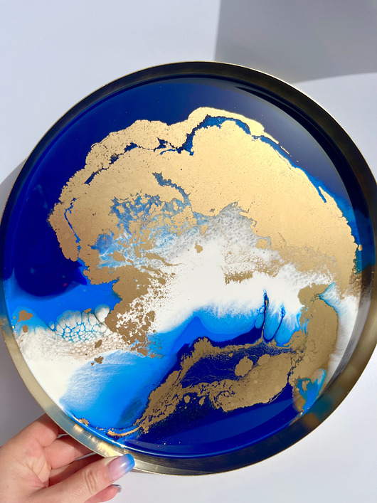 patery i talerze Taca dekoracyjna Earth