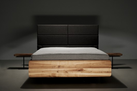 Łóżko olchowe BOXSPRING 180/200 mazzivo OUTLET mazzivo