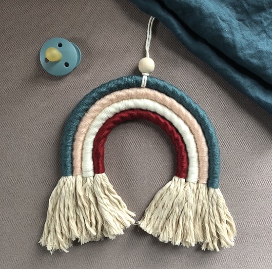 Tęcza macramowa,boho tecza Holly Olly