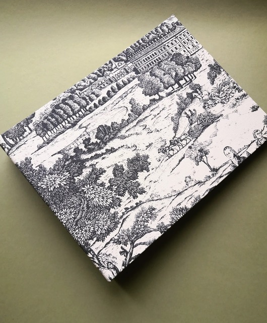 notatniki i albumy Duży album na zdjęcia 'Toile de Jouy'