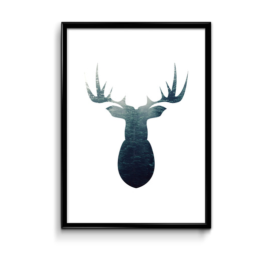 Jeleń #2 plakat  Bury Lis