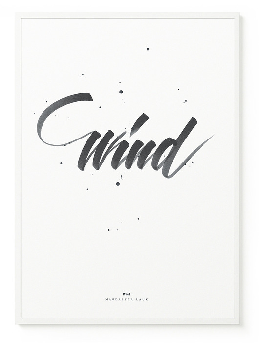 plakaty Plakat "Wind"