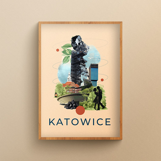 plakaty Plakat Katowice