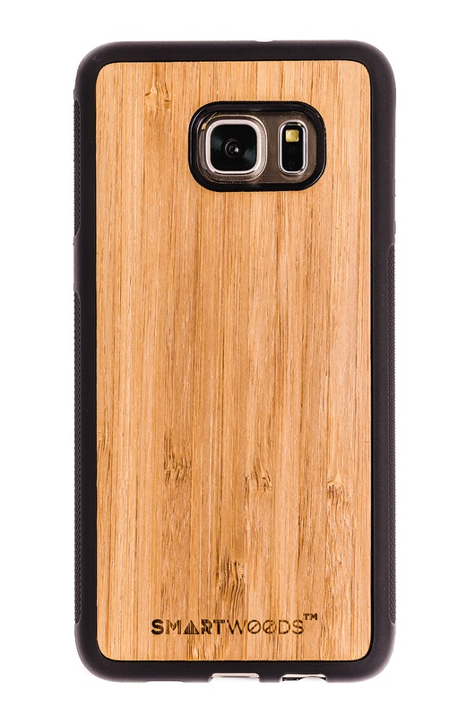 OBUDOWA,  SAMSUNG GALAXY S6 EDGE +, BAMBUS Smartwoods