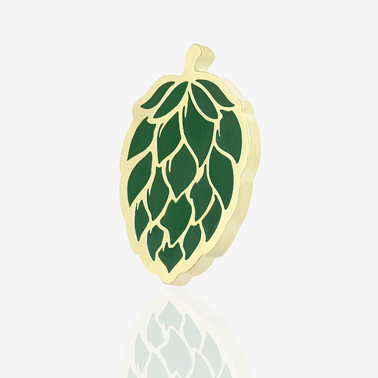 przypinki Pin "Szyszka chmielu"