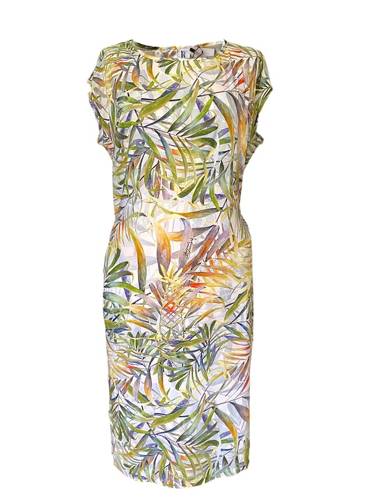 sukienki midi damskie Sukienka z delikatnej wiskozy