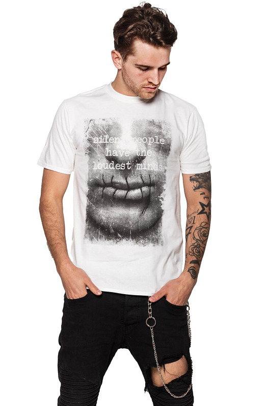 t-shirty męskie T-shirt męski UNDERWORLD Silent people have...