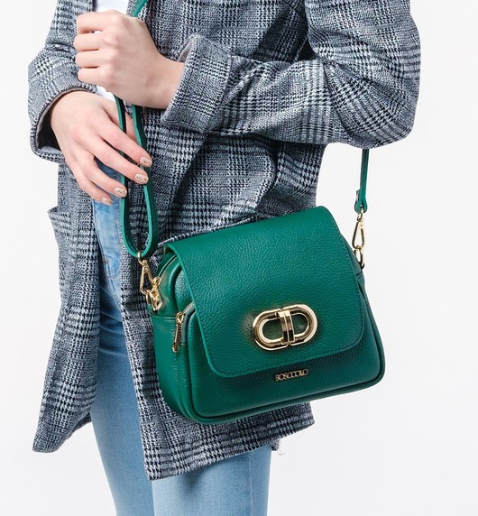 torby na ramię Torebka skórzana na ramię - crossbody -   (7163)