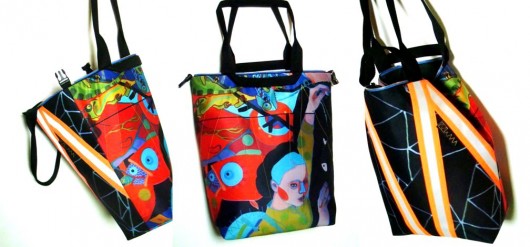 484 art MIMA bag UNI & Marcin Painta print MIMAbags