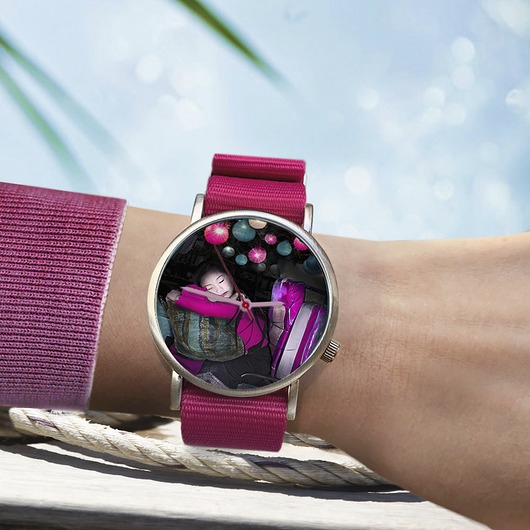 zegarki damskie SEN KOLOROWY - zegarek + opakowanie