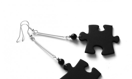 puzzle c felt label