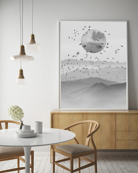 grafika 50x70 cm Milo Mi