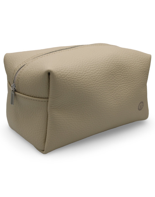 kosmetyczki Kosmetyczka Skórzana Organizer Etui Podróżna Jednokomorowa Parker Quality