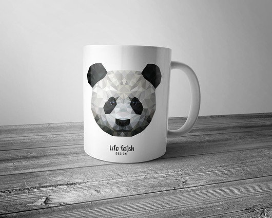 Kubek z pandą WILD Life fetish