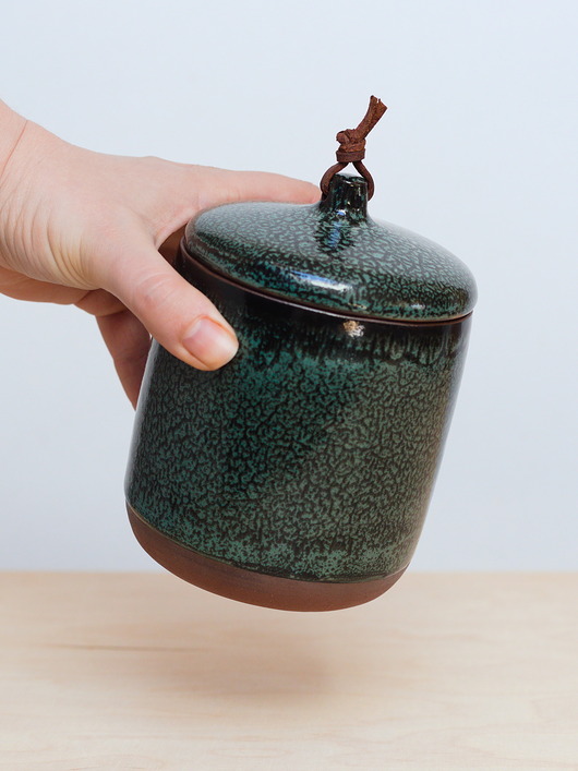 pojemniki kuchenne Pojemnik Ceramiczny - iglasty las