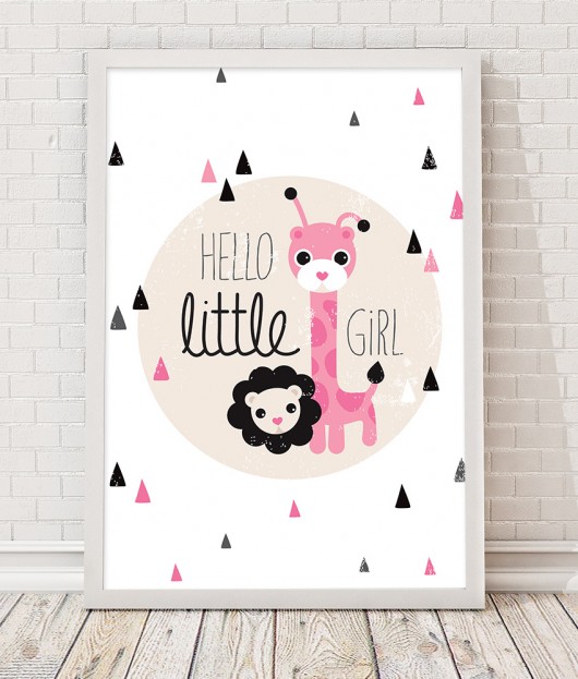 Obrazek A3 Little girl Desihome