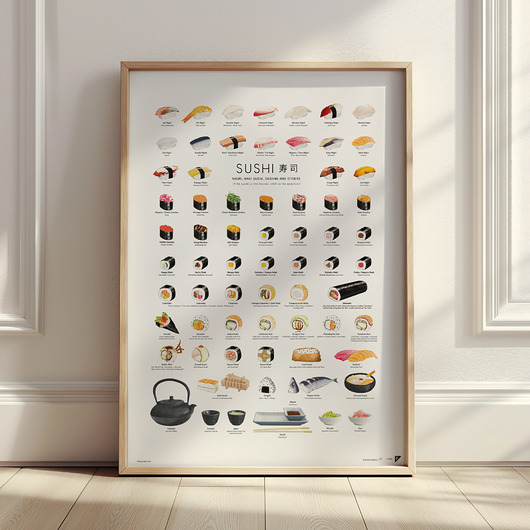 plakaty Plakat Sushi A2