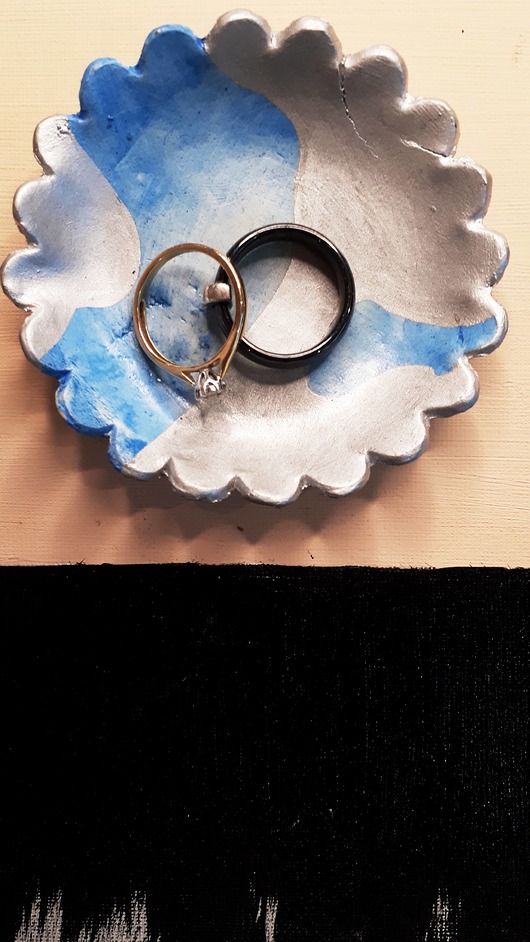 podkładki do kuchni Talerzyk mini Blue Cow