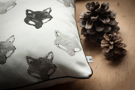 Poszewka w Liski Głowy na poduszkę 50x50cm Cotton Badger