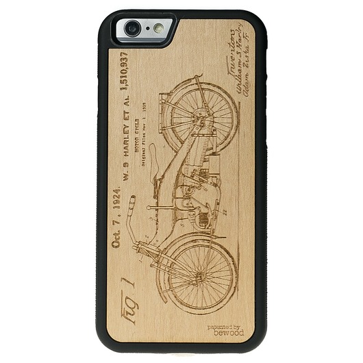 Apple iPhone 6/6s - PATENT HARLEY - Obudowa bewood