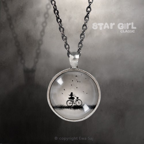 Star Girl Classic Rower - Medalion silver prosty Ewa Saj Fotografie